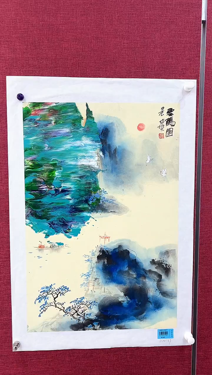 国画赵燮老师2.7平尺国画作品