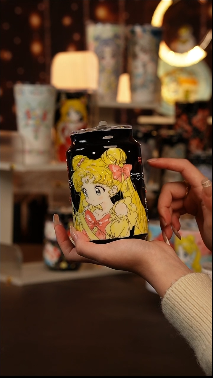 （玉泥）景德镇手工手绘文创陶瓷杯