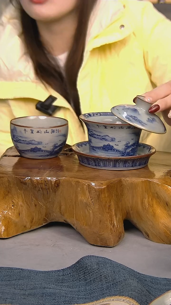 【闪购商品】简装家用款2件套 陶瓷家用茶具系列