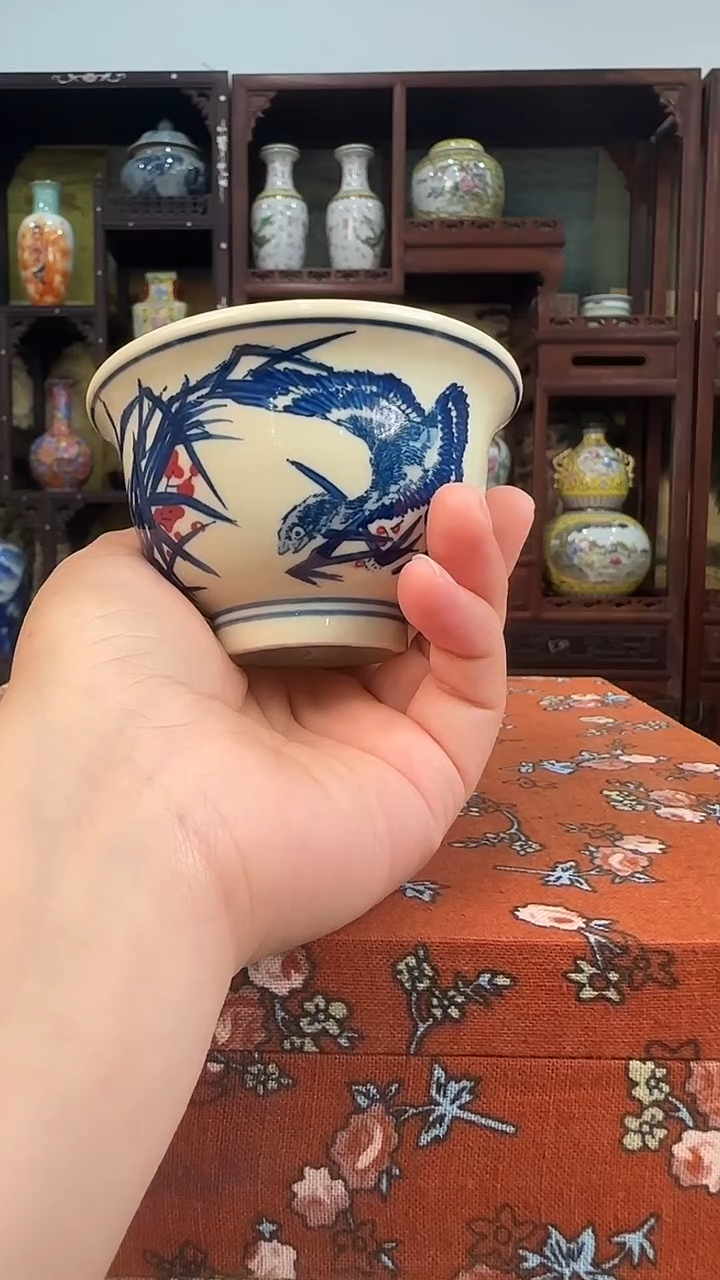 瓷片景德镇陶瓷摆件