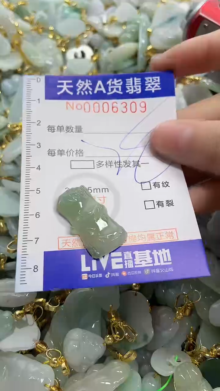 颈饰未镶嵌翡翠天然A货翡翠