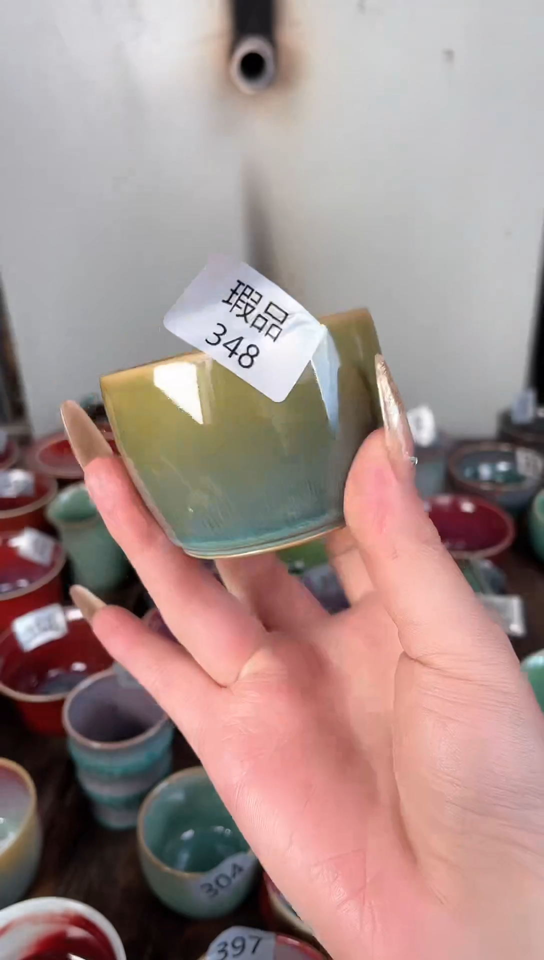 【闪购商品】摆件钧瓷手工茶器窑变