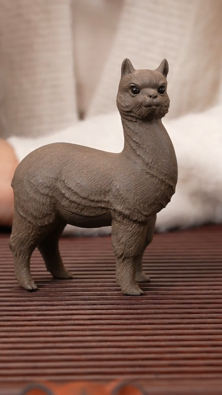 【闪购商品】紫砂茶宠紫砂羊驼