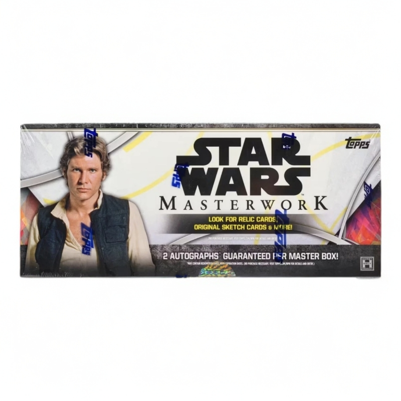 2024 topps star wars master work 星球大战大师盒 影视收藏卡盒