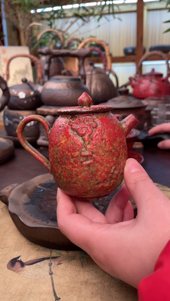 【闪购商品】瓷片瓷野粗陶茶具