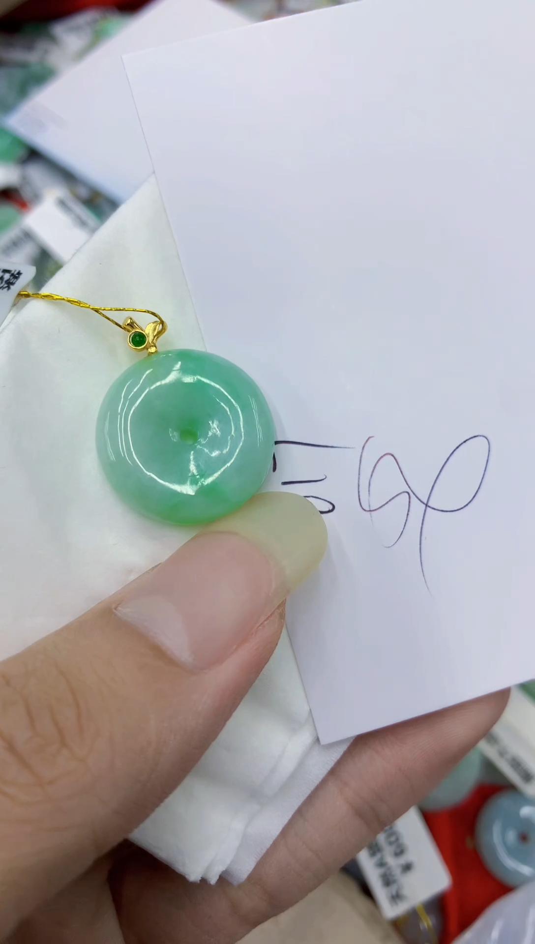 翡翠未镶嵌颈饰111111111111