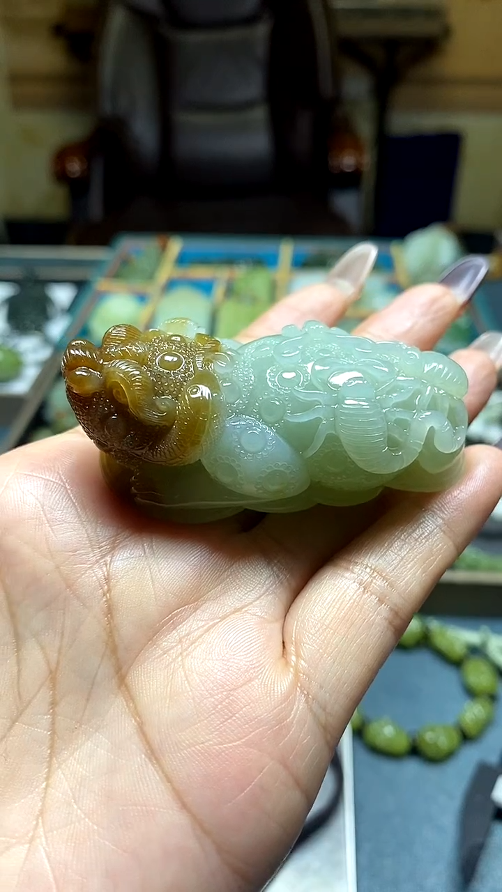 颈饰未镶嵌和田玉多样性拍一发一