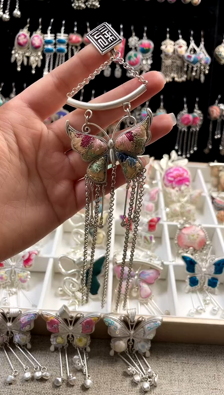 【闪购商品】织绣非遗刺绣饰品