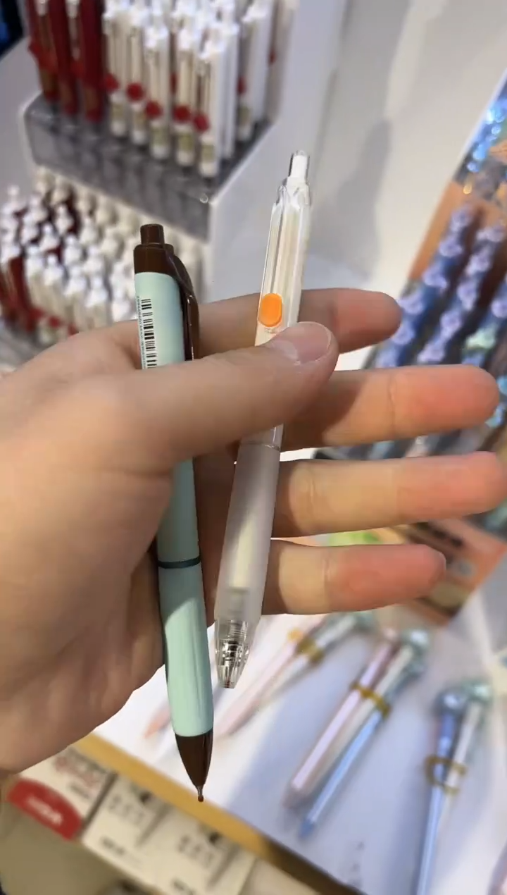 2支 晨光按动中性笔双静音AGPH8108速干黑0.5