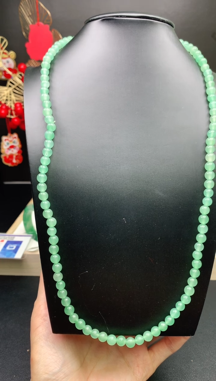 【闪购商品】石英质玉珠串未镶嵌珠串