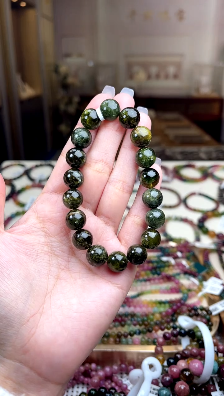 【闪购商品】碧玺/未镶嵌11mm+碧玺单圈多样性发货