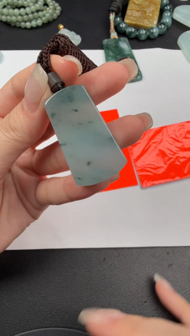 吊坠(不含链)未镶嵌翡翠翡翠饰品-193