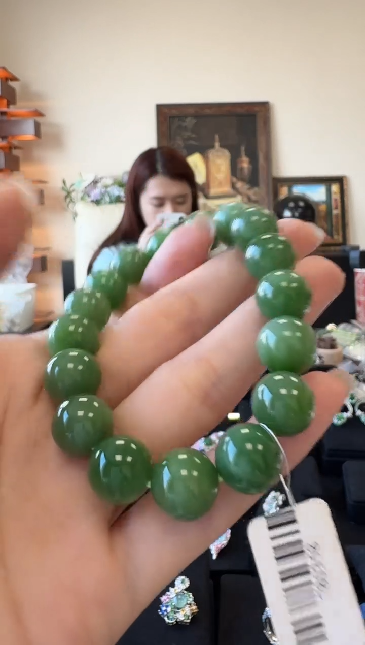 未镶嵌手串和田玉手串12mm