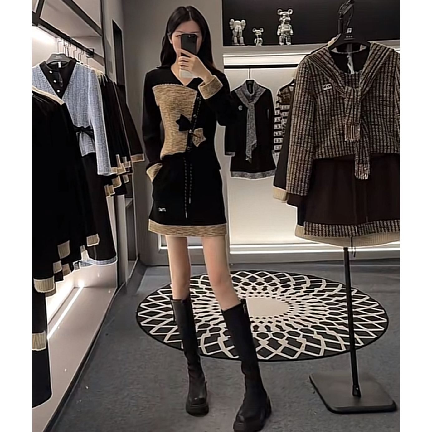 【宠粉价】（加绒）秋冬新品长袖休闲重工卫衣套装两件套TZ-751