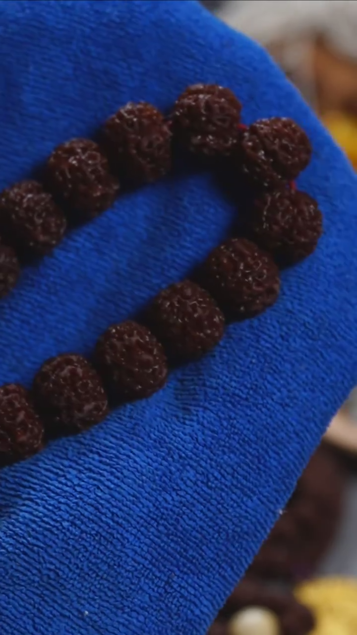 【闪购商品】金刚菩提吊坠玺呈枝蓝•五面枝蓝一号18mm