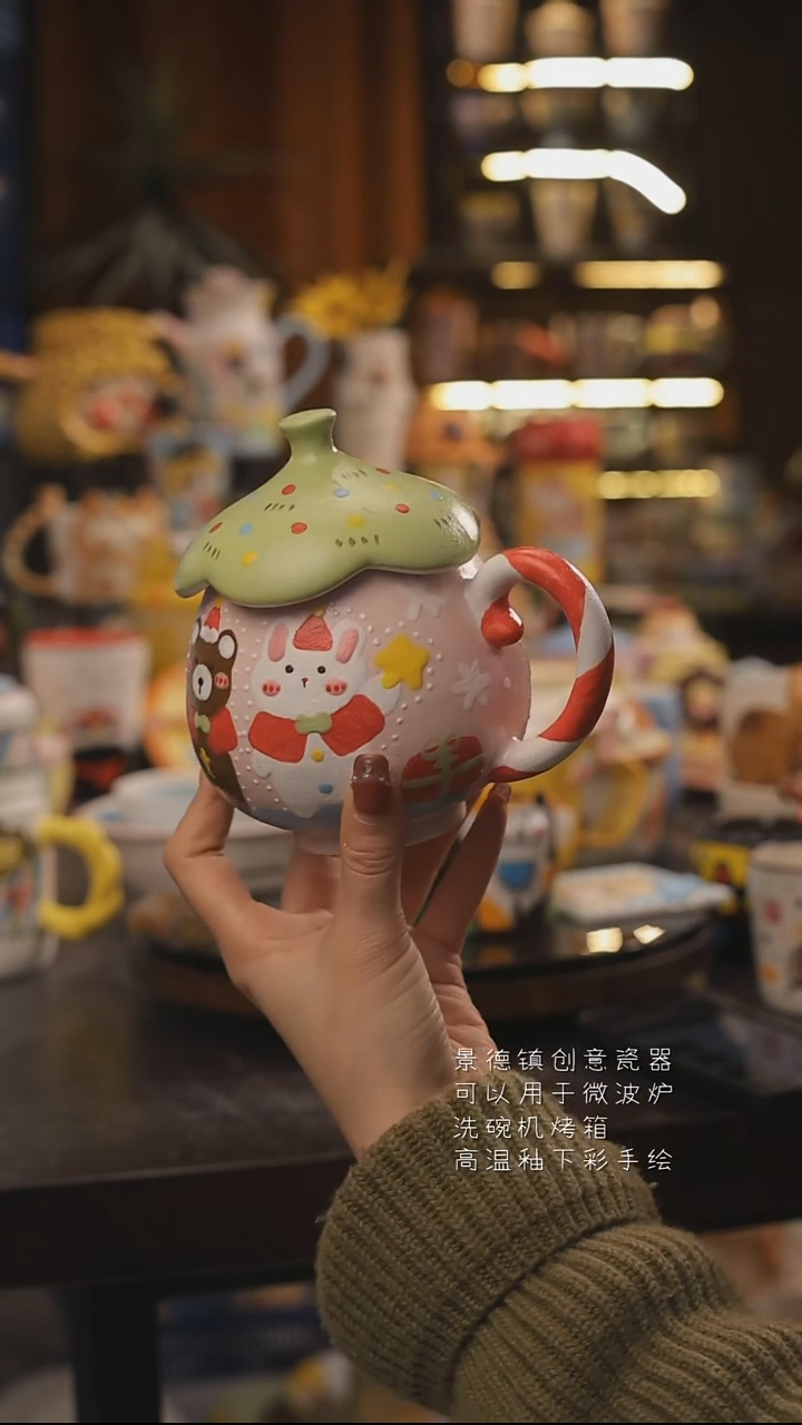 景德镇釉下彩绘设计师款式陶瓷