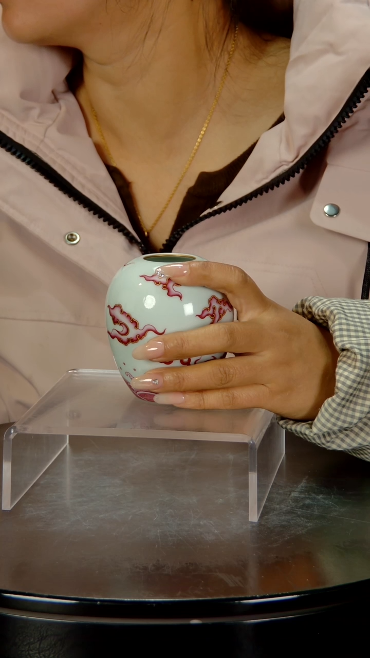 瓷片黄****公景德镇中国收藏馆