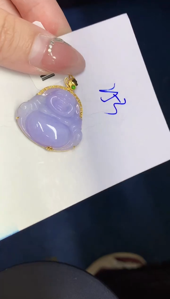 【闪购商品】翡翠颈饰18K金镶嵌000000000000