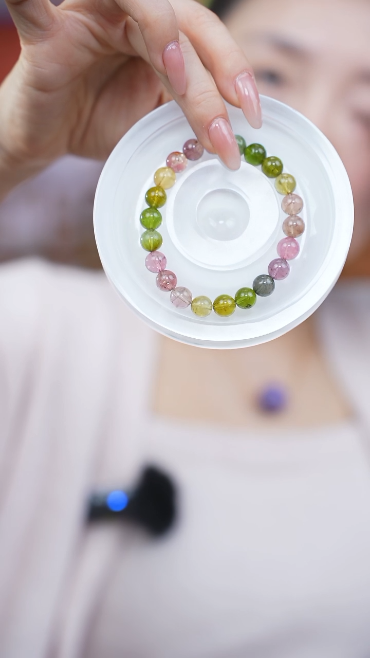 【闪购商品】碧玺手链未镶嵌c196 碧玺手链9mm+