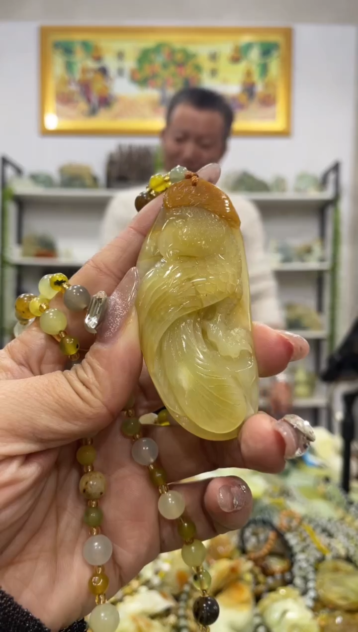 【闪购商品】岫玉吊坠未镶嵌        