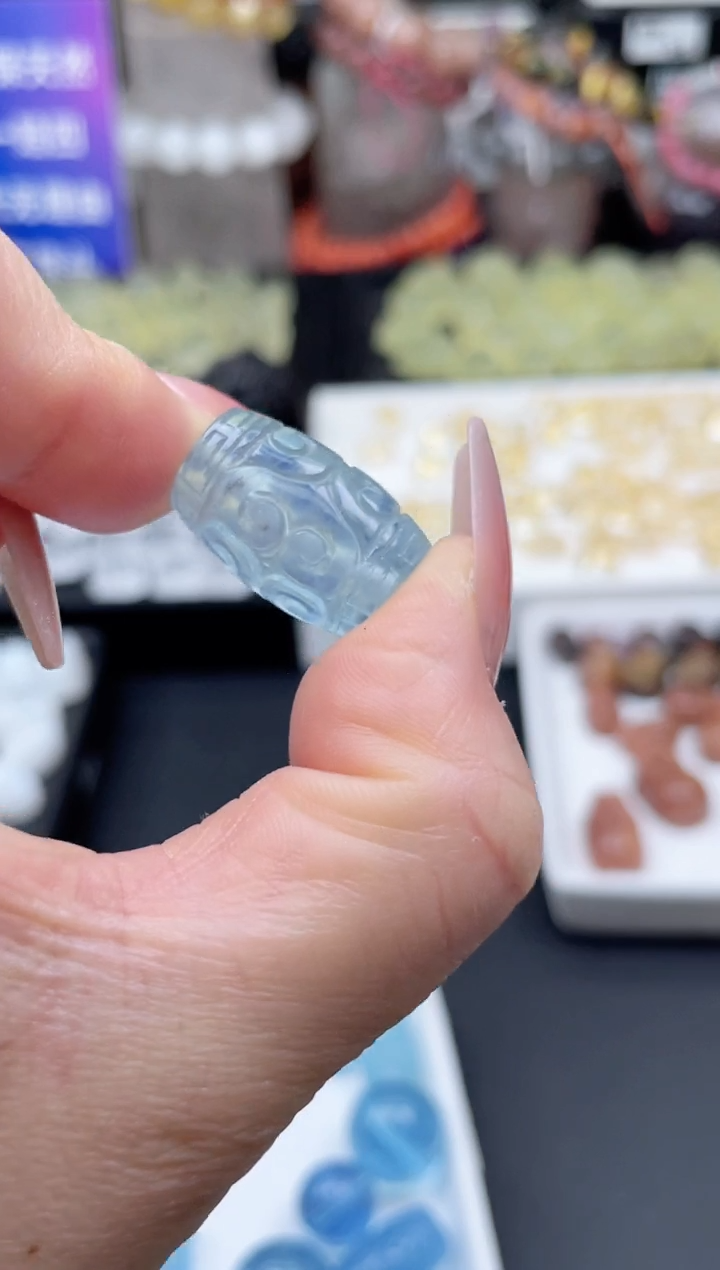 【闪购商品】海蓝宝石裸石未镶嵌89a多样性发其一/2.12/1个