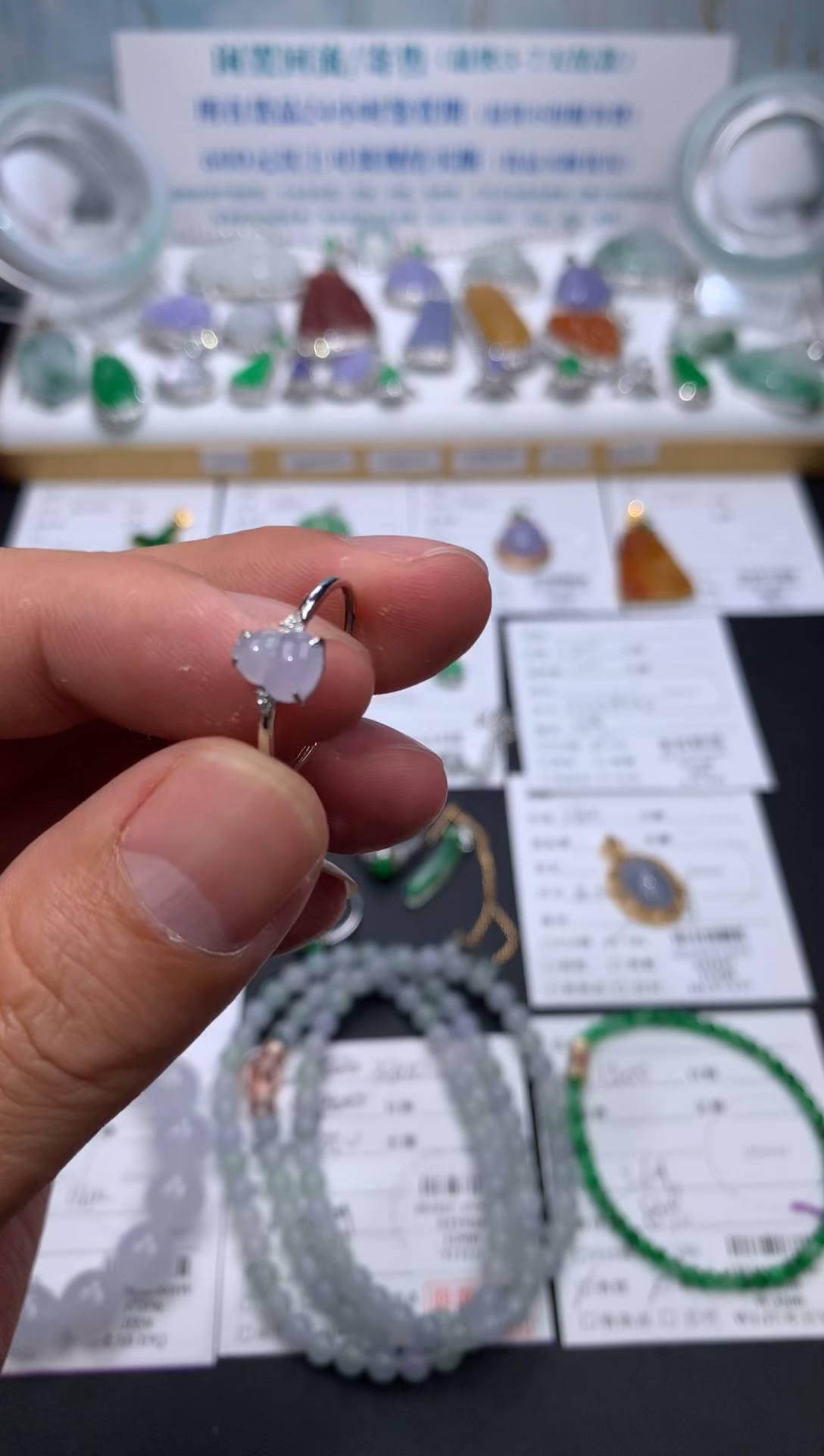 【闪购商品】定制翡翠18K金镶嵌模式推广期24小时鉴赏期