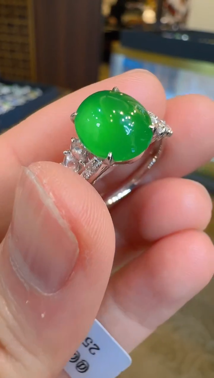 【闪购商品】翡翠戒指18K金镶嵌多样性团购发一件