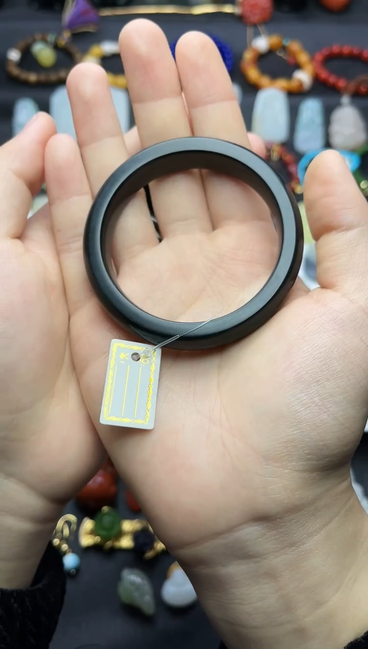 未镶嵌手镯和田玉@*风55圈口06