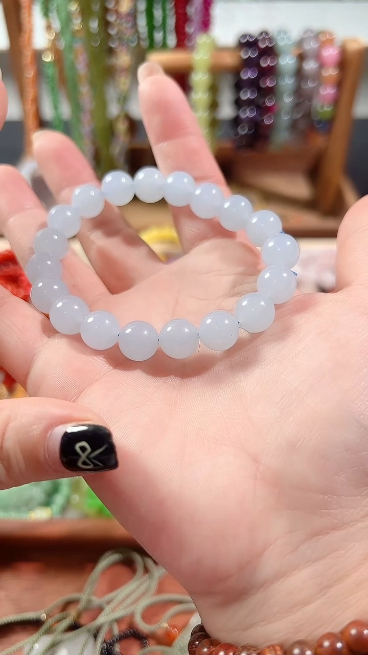 水晶手链银S925镶嵌11111111111111110