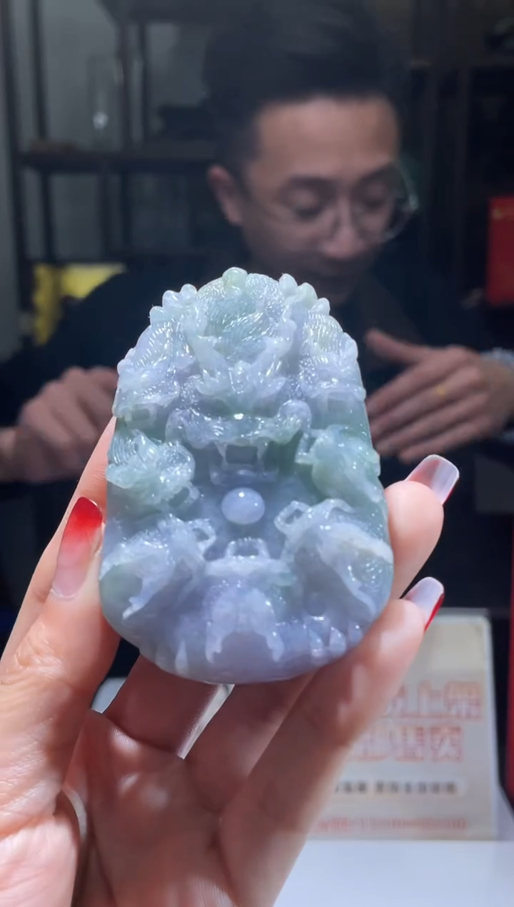【闪购商品】定制翡翠未镶嵌不退不换CMH1件-A