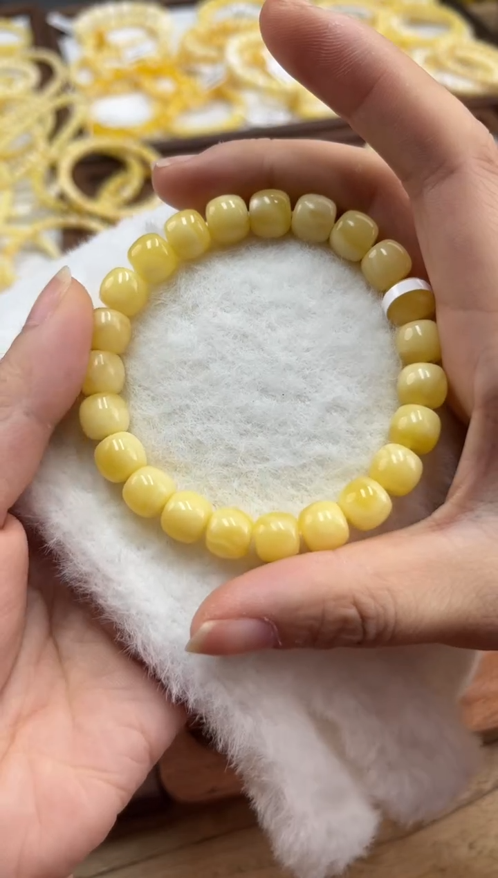【闪购商品】蜜蜡裸石未镶嵌蜜蜡手串没品控9+