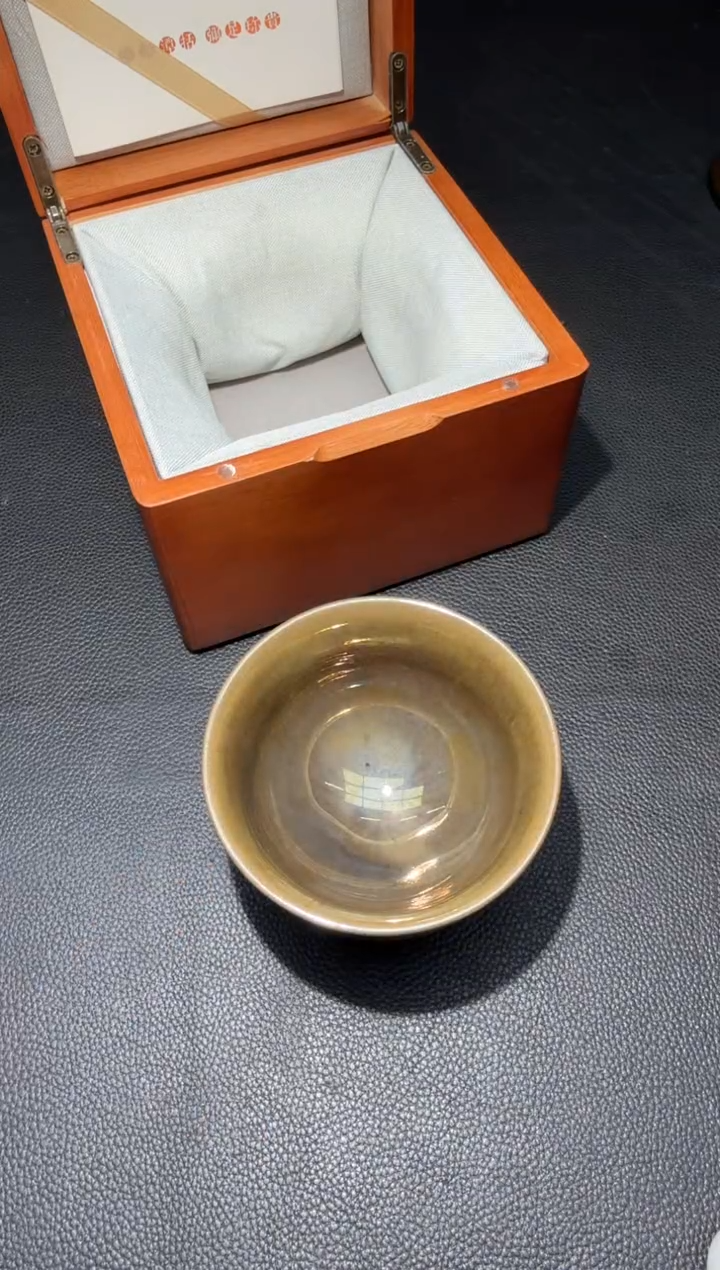 茶盏李振贵柴烧盏135