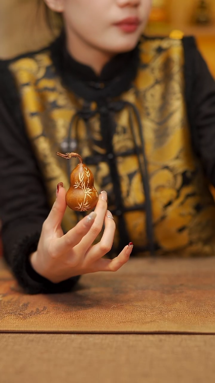 【闪购商品】633宴禾堂天然漆艺小葫芦--58