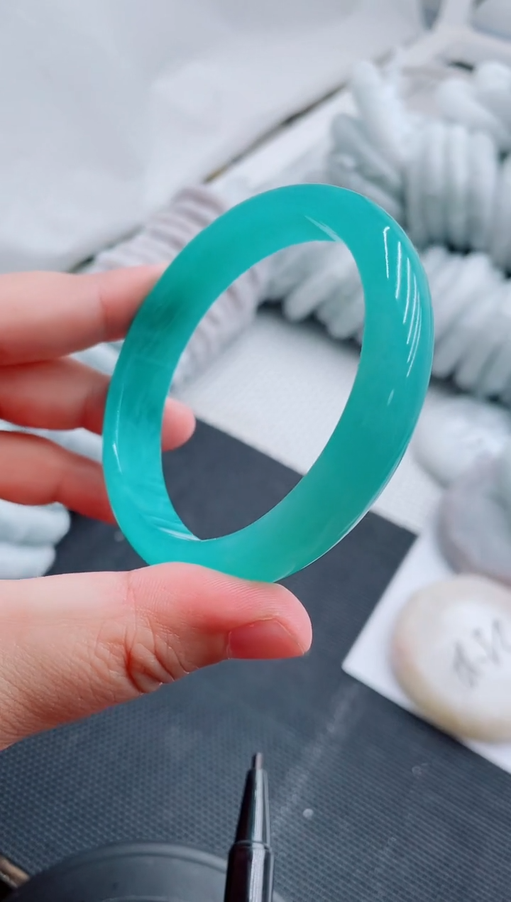 天河石未镶嵌手镯B21-61-62