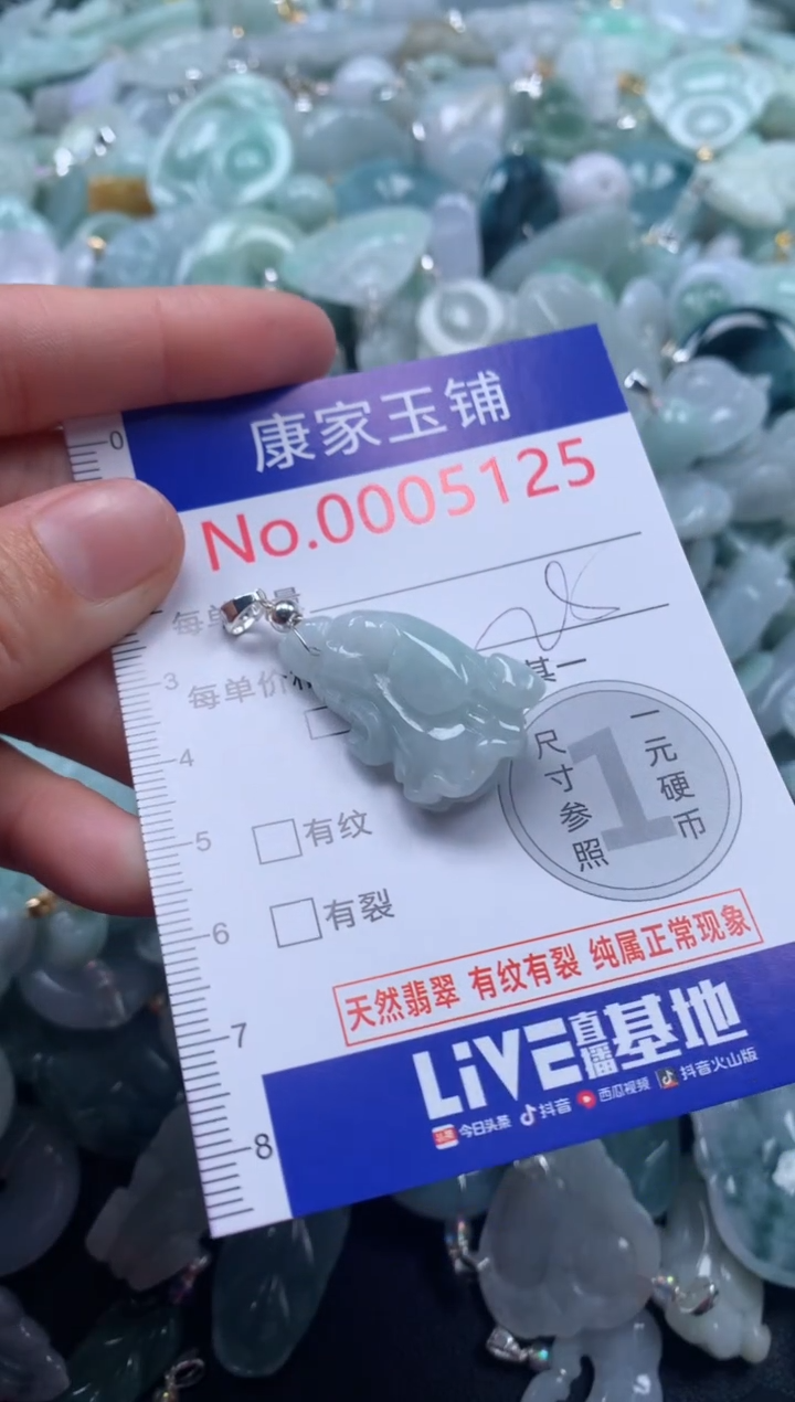 颈饰未镶嵌翡翠5125