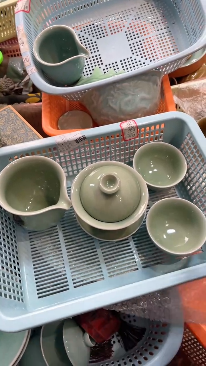 【闪购商品】 特价 微瑕 慧仙青瓷