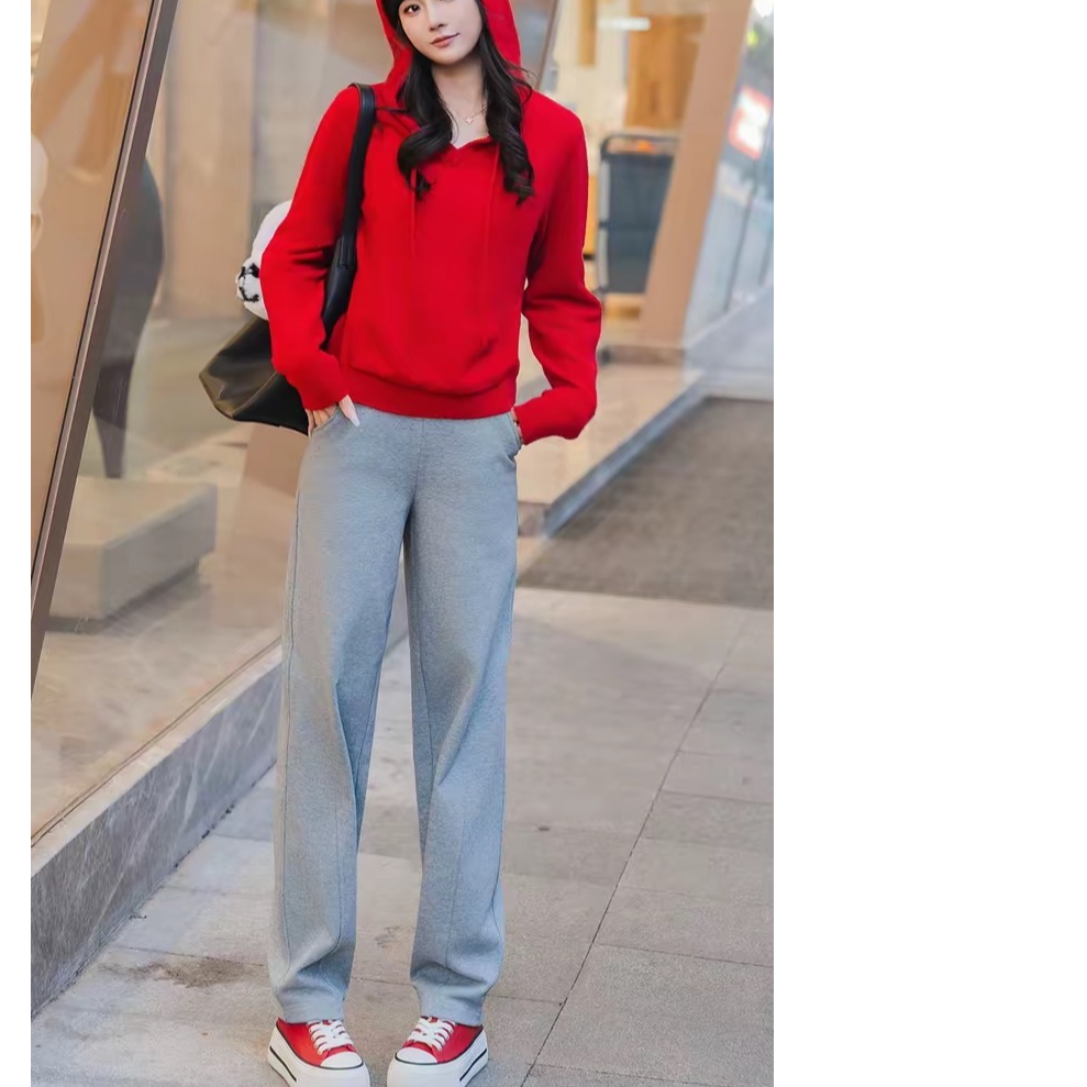 阿玛施/AMASS圆头街头休闲厚底百搭平底休闲舒适鞋170001