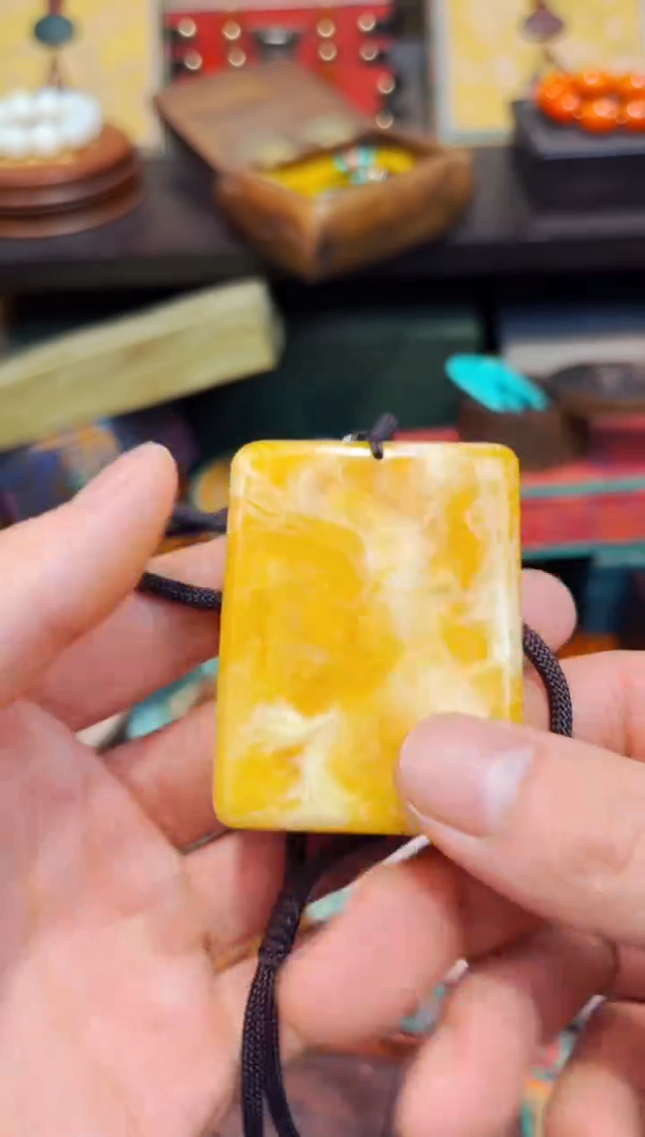 【闪购商品】蜜蜡裸石未镶嵌Q瑞哥专属高端精品42