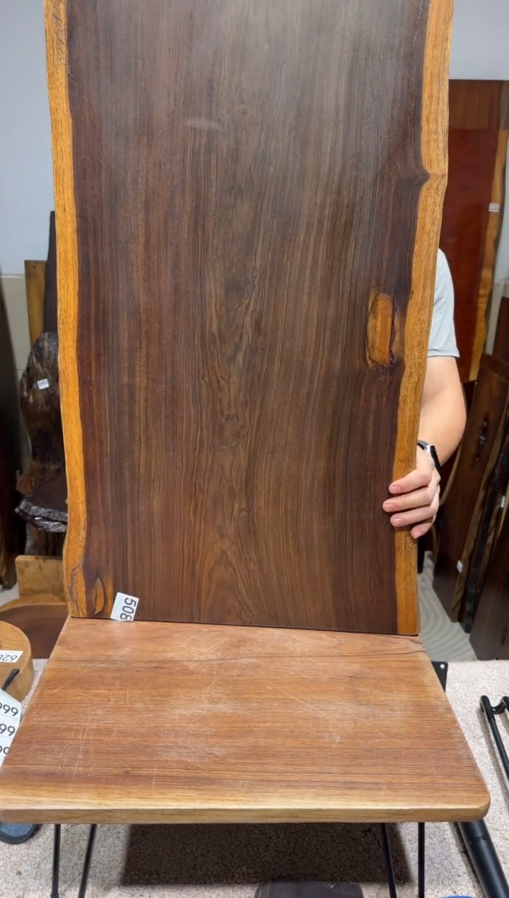 风车木（黑檀木）尺寸80*45*2.3编号508