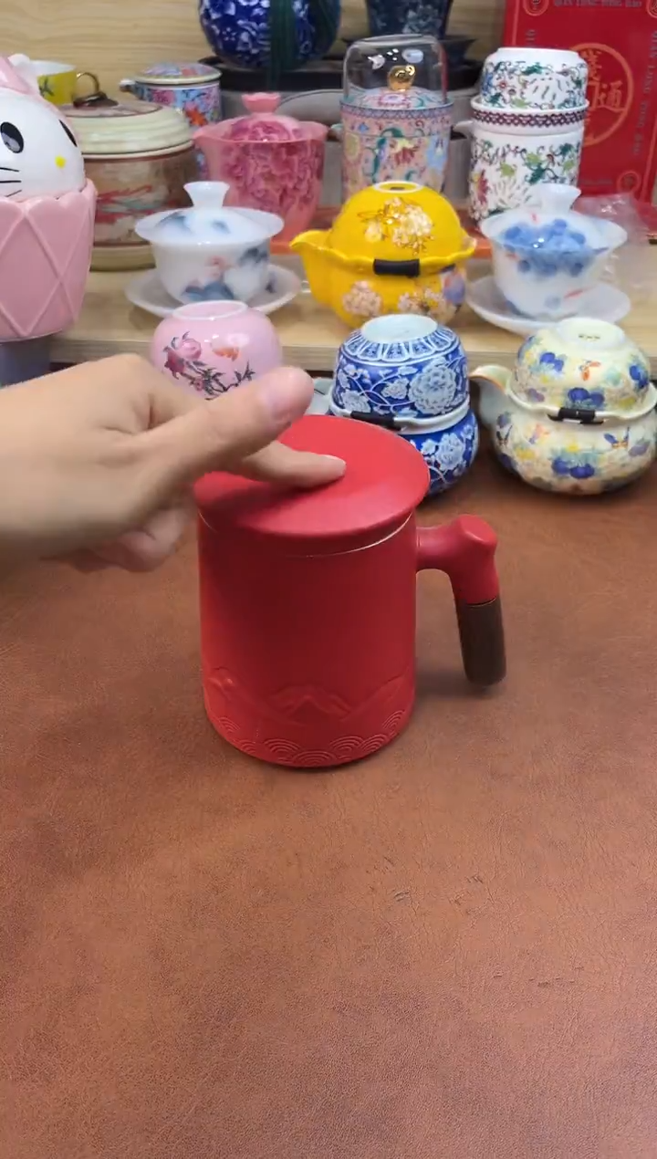 陶陶瓷茶具摆件旅行套组
