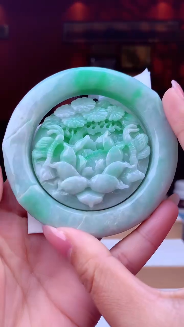 【闪购商品】定制翡翠未镶嵌天然A货翡翠（拍一发一)