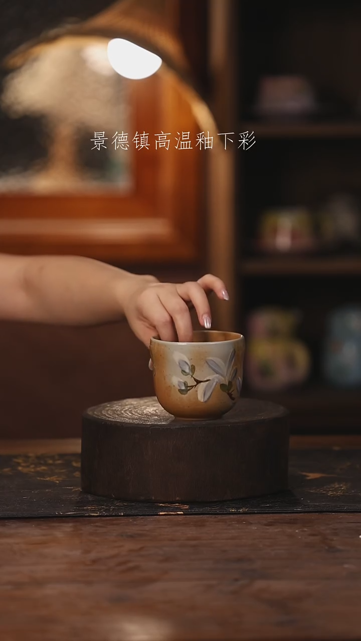 陶瓷景德镇高温釉下手绘陶瓷184