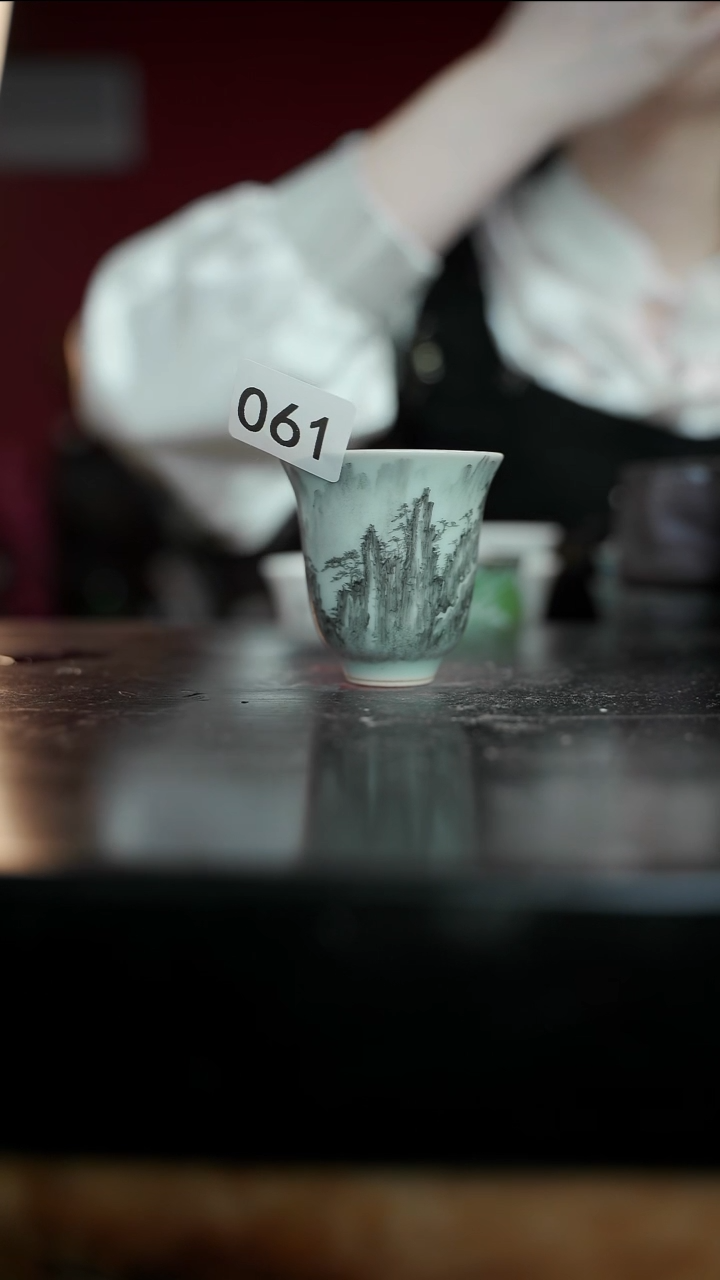 杯等烟雨陶瓷手作主人杯061