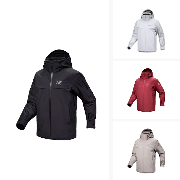 【Arcteryx|始祖鸟】Macai GTX 750蓬鹅绒刺绣防水连帽滑雪羽绒服