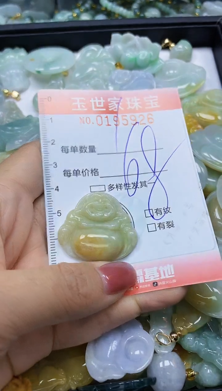 【闪购商品】翡翠颈饰未镶嵌闪购0195926