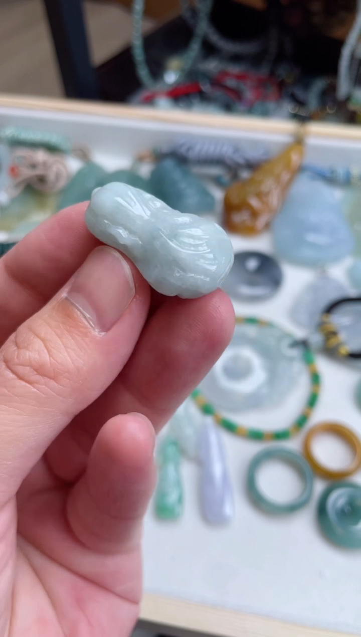 【闪购商品】翡翠摆件未镶嵌百财