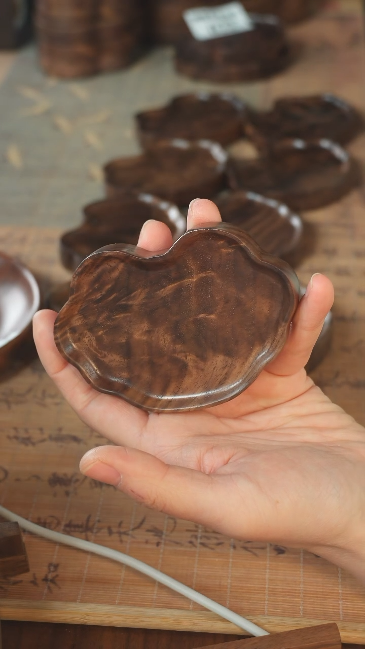 北美黑胡桃木茶盘023