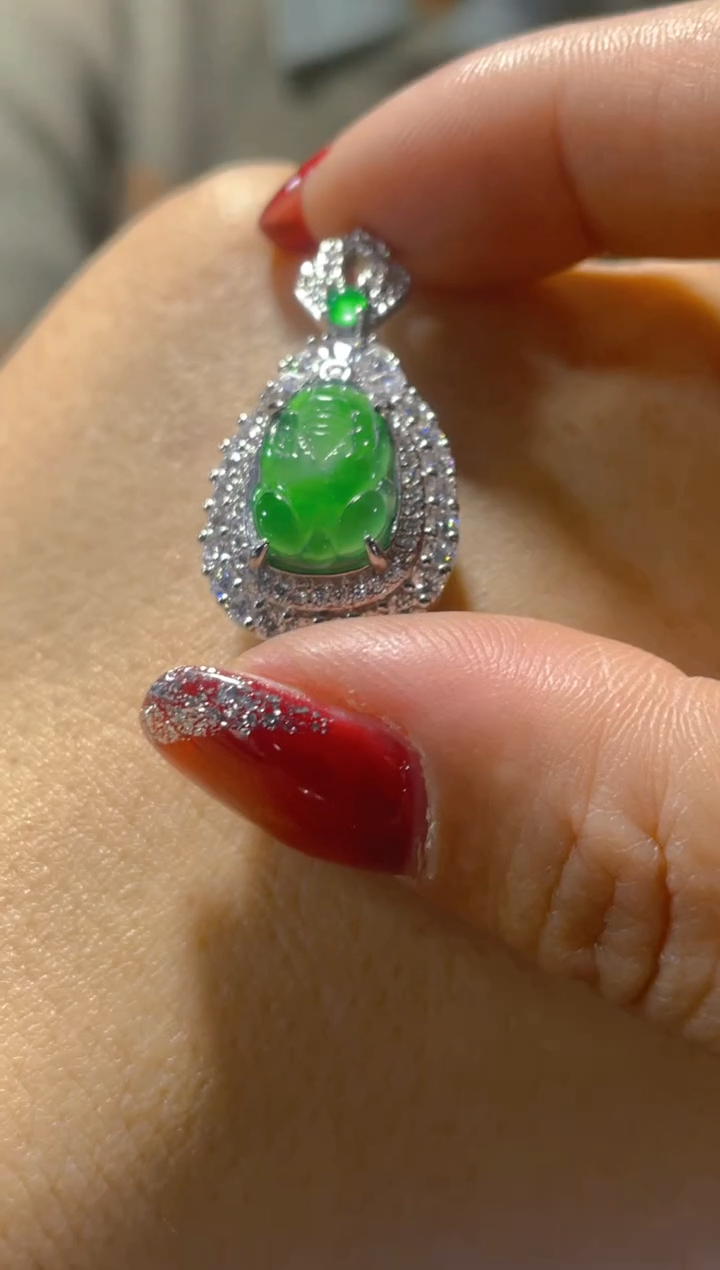 【闪购商品】翡翠颈饰未镶嵌天然A货翡翠（多样性发货拍一发一）