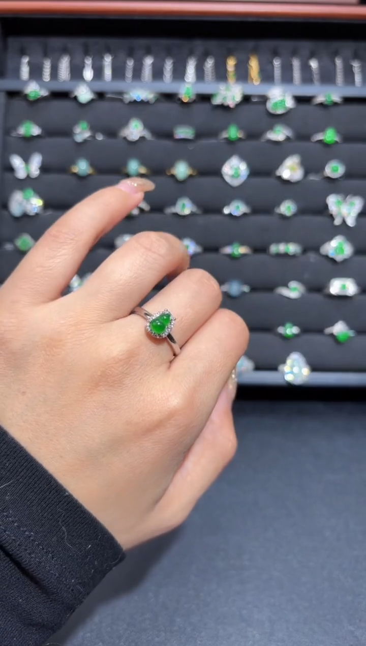 【闪购商品】翡翠颈饰银S925镶嵌葫芦/支持复检/一件