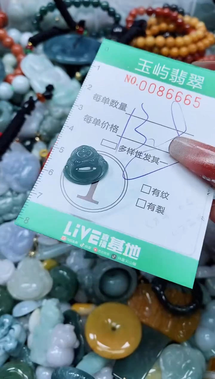 【闪购商品】翡翠颈饰未镶嵌闪购0086665多样性发其一